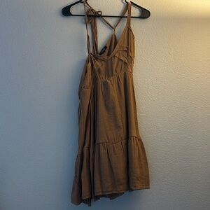 Wishlist Brown Swing Dress
